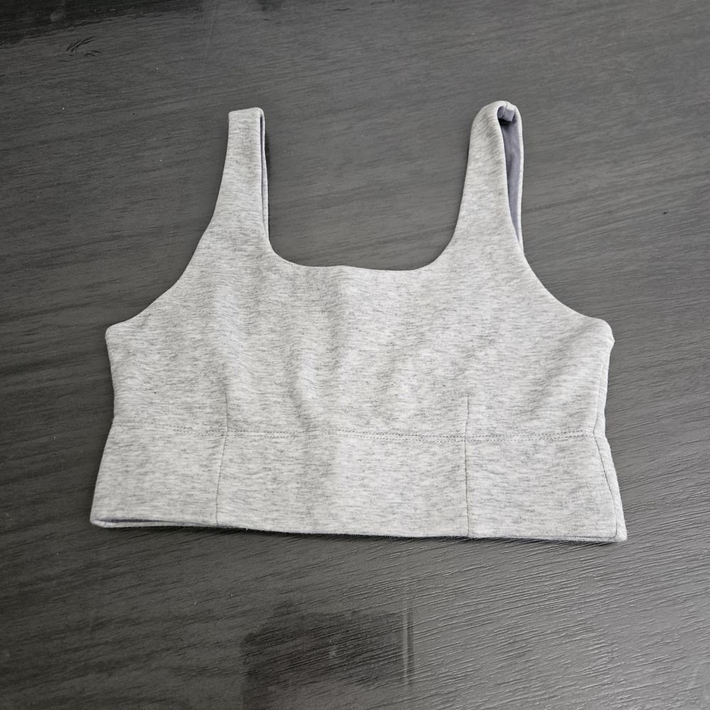 Fabletics Heather Gray Sport Bra